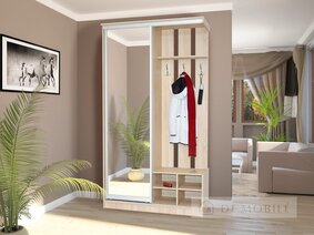 Mobilier pentru hol cu dulap glisant „Vizit”