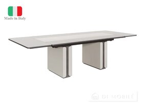 Tabel glisant dreptunghiular cu doua insertii "Perla Perla"