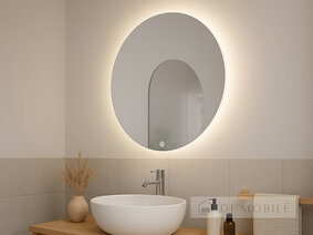 Зеркало круглое с фоновой подсветкой