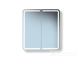 Dulap de oglindă pentru baie cu LED-lit "Oregon"