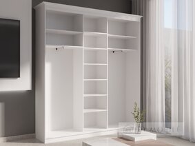 Cabinet coupe "Rome Venetiano" 2000 mm seria WT White
