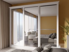 Cabinet coupe "Rome Venetiano" 2630 mm Seria W W WT White