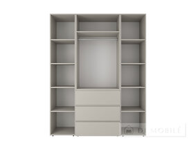Шкаф распашный комбинированный №9 "Light"