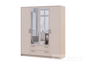 Cabinet de îmbrăcăminte cu oglindă "Rondy" 4DSP
