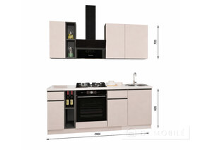 Kit de bucătărie Chipboard Classic (cu mânere)