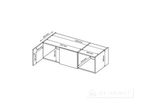 Антресоль "Лори" 3дв