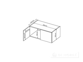 Антресоль "Лори" 2дв
