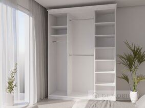 Шкаф купе "Рим-Венециано" 1800 мм 2-дверный W серия WT Белый