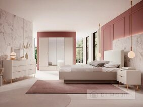 Bed (frame) 160 cu tabla moale "Lante Lante"