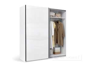Dulap "Mila" 2x2.1m usa Gloss White
