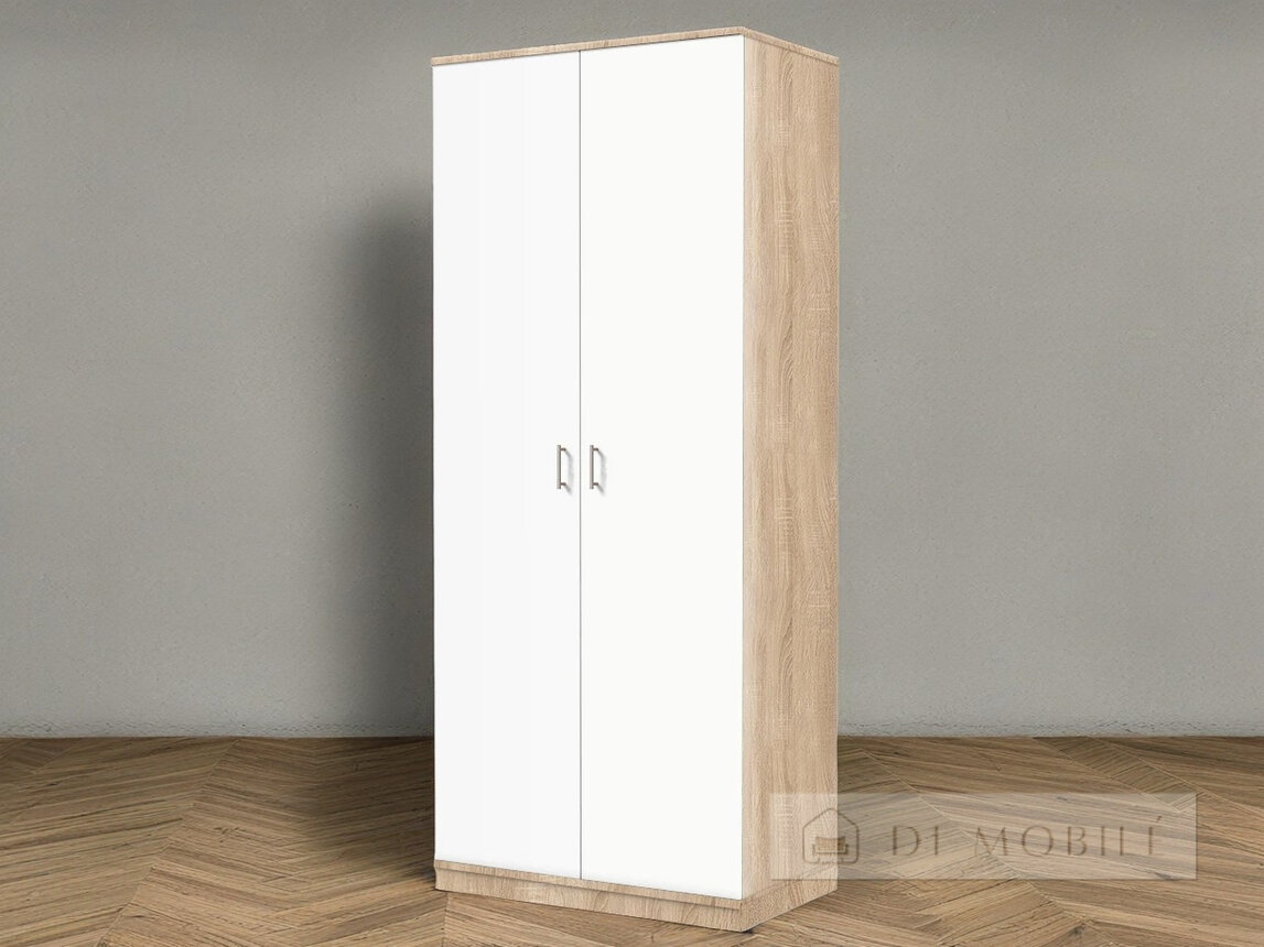 Cabinet pliant "Shr-2" sonom de stejar / alb neted, livrare rapidă