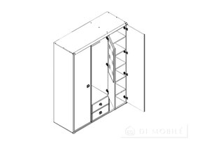 Спальный гарнитур "Монтана"