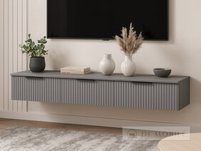 Тумба под телевизор ТВ1 с фрезеровкой