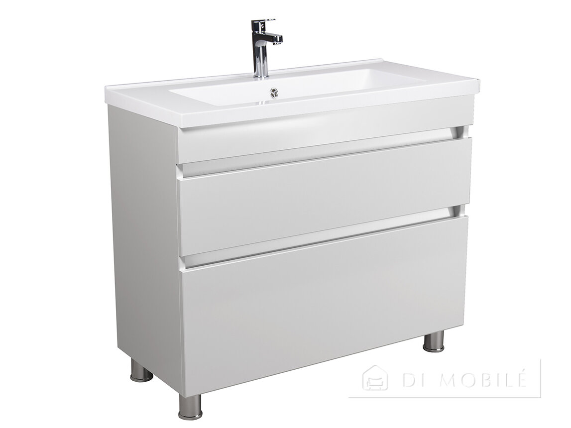 Dulăpior de baie cu lavoar „MoonShine” (pe picioare)