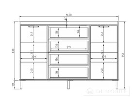 Comode 2D4S "Pralină"