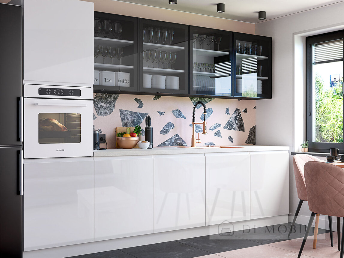 Bucătărie lucioasă "Interno" 3 m