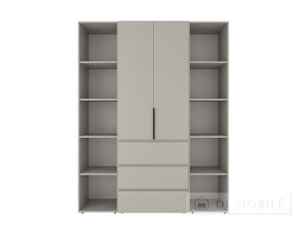 Шкаф распашный комбинированный №9 "Light"