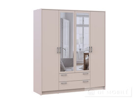 Cabinet de îmbrăcăminte cu oglindă "Rondy" 4DSP
