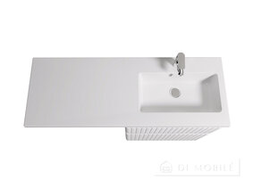 Banc suspendat deasupra mașinii de spălat cu suporturi "Fluffy 60-U"
