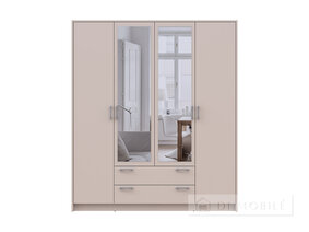Cabinet de îmbrăcăminte cu oglindă "Rondy" 4DSP