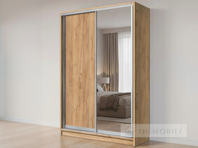 Шкаф-купе двухдверный "E-Line" ШК.1.2 1000 мм с полками