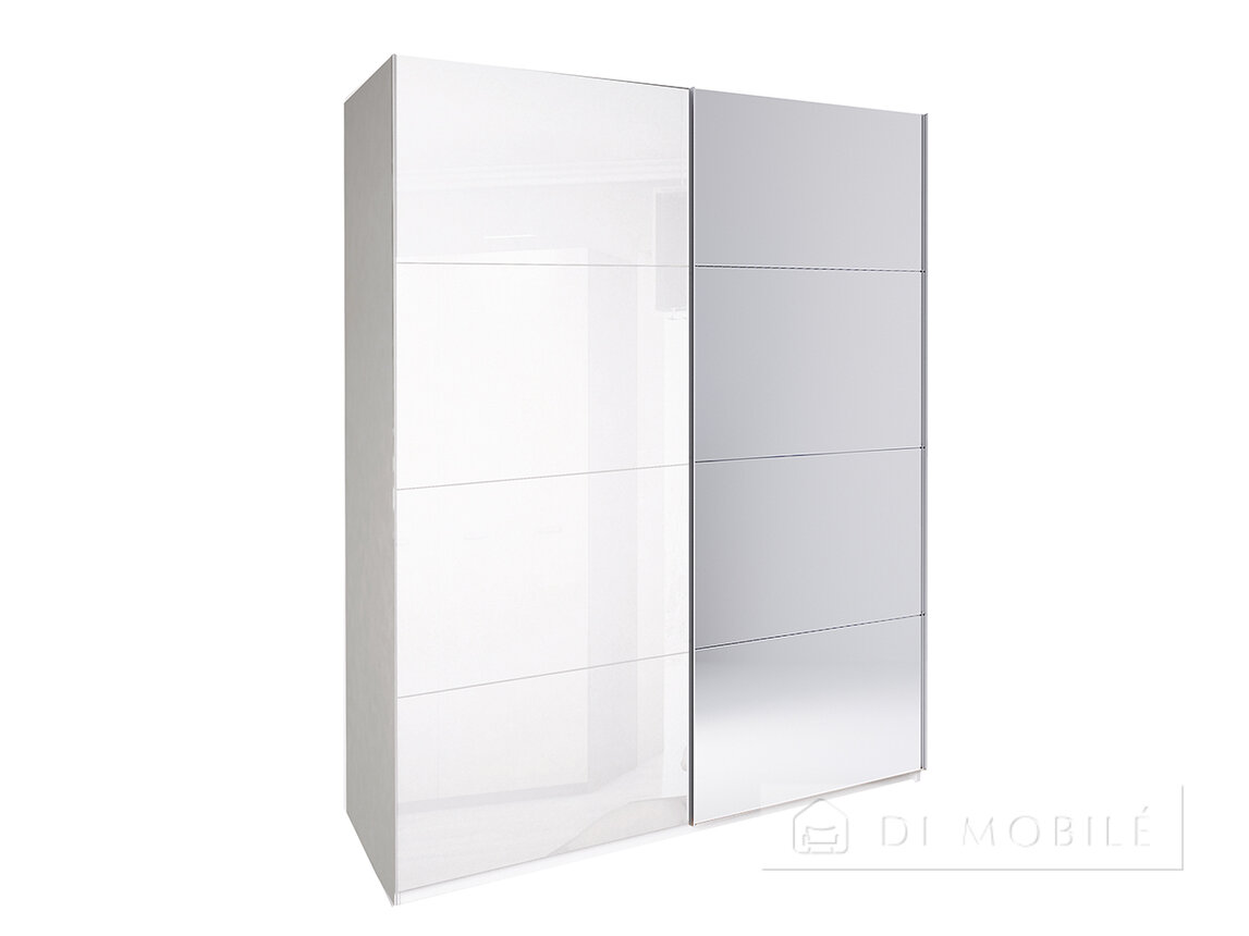 Dulap "Bella" 2000/2400 mm luciu / oglindă