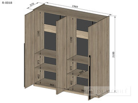 Garderoba R-0018 "RAMO