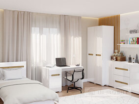 Masă de birou „Bianco”