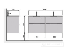 Lacună dublă "Line Craft 120-A" (DOUBLE-120x2)