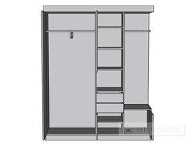 Mobilier pentru hol „Siluet 2”