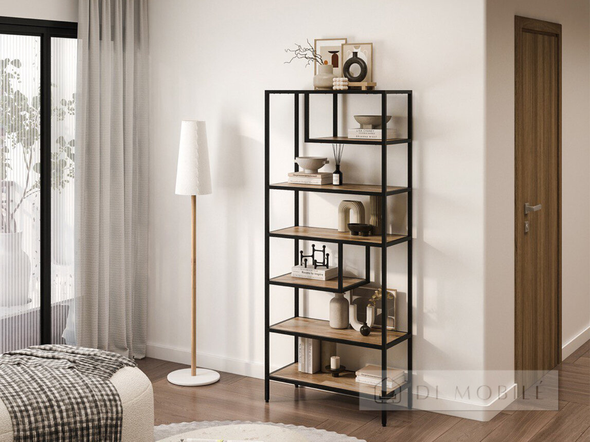 Etajeră LOFT 750×1760×350