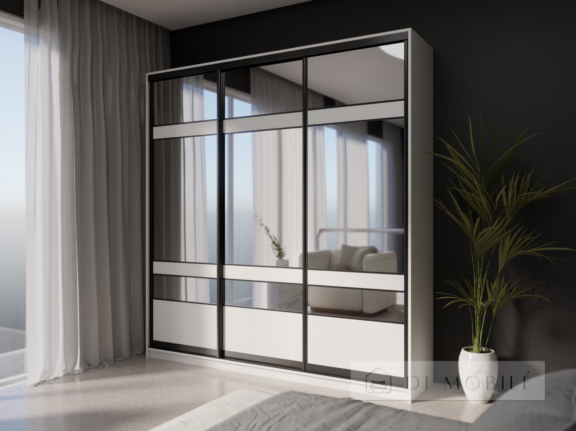 Шкаф-купе трехдверный "E-Line" ШК 3.3 2000 мм