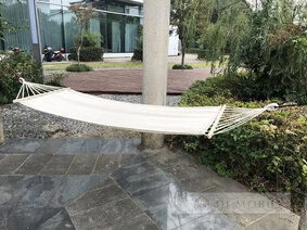 Hammock "TE-1844, 200x80 cm, bumbac bej"