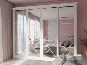 Шкаф купе "Рим-Венециано" 2700 мм 4-дверный серия WT