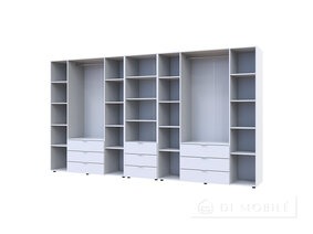 Dulap pentru haine "Gelar" 4 + 4 DSP cu cutie de creioane