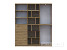 Шкаф распашный с ящиками "Морган"