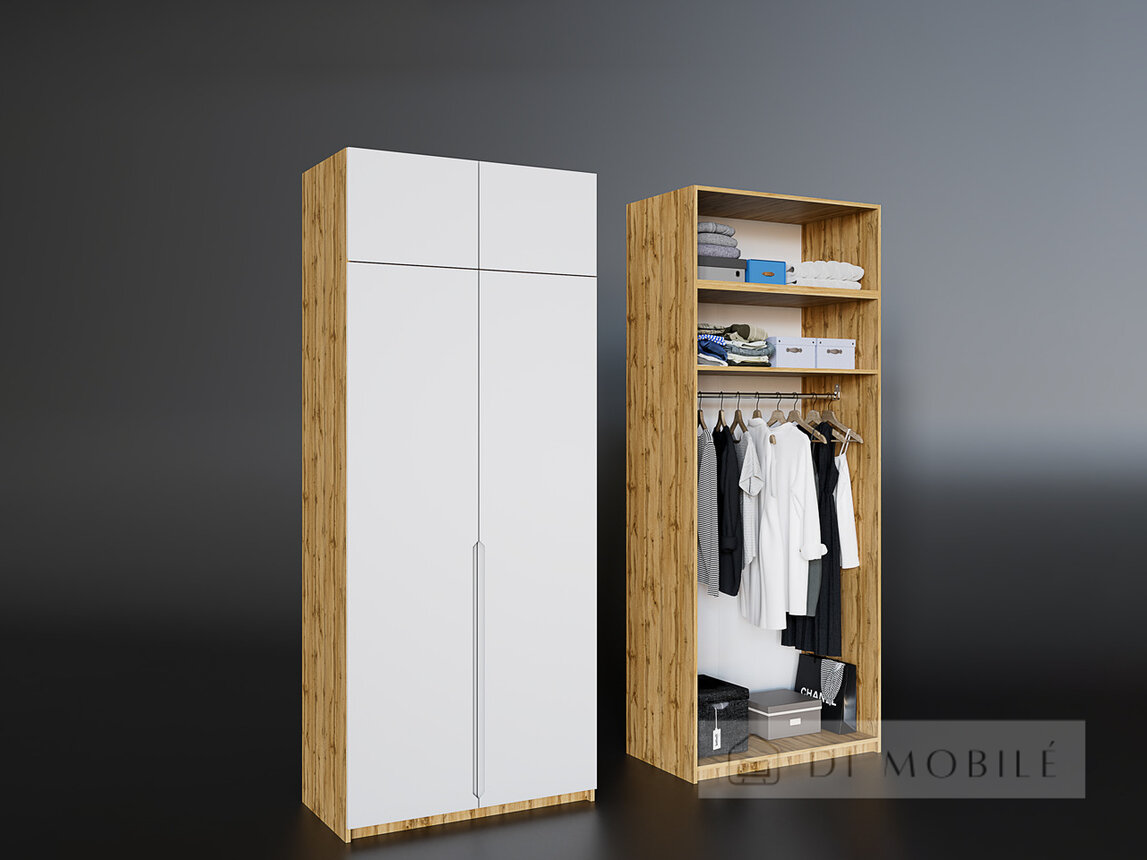 Dulap cu mezanin "M-2 UNI + M-21" 1000 mm