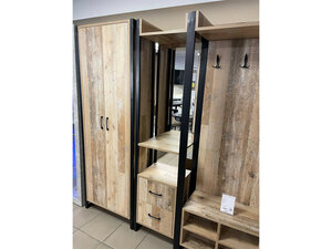 Тумба с зеркалом "ЛШ-9 Лофт" Тумба с зеркалом "ЛШ-9 Лофт"