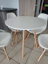 Стол круглый обеденный "Этна МДФ"