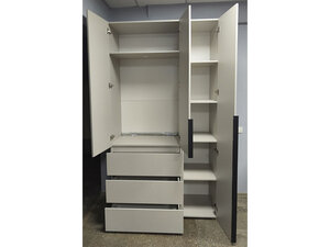 Шкаф распашный комбинированный №2 "Light" Шкаф распашный комбинированный №2 "Light"