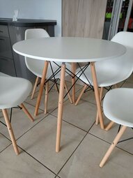 Стол круглый обеденный "Этна МДФ"