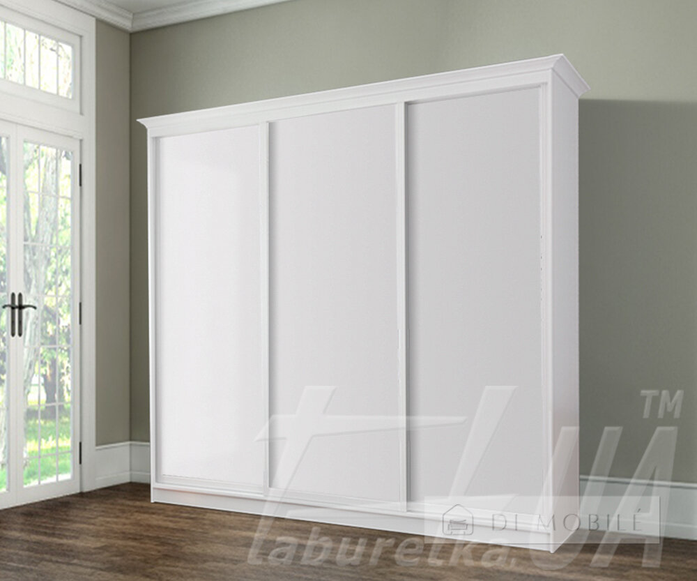 Cabinet coupe "Rome Venetiano" 2630 mm Seria W W WT White