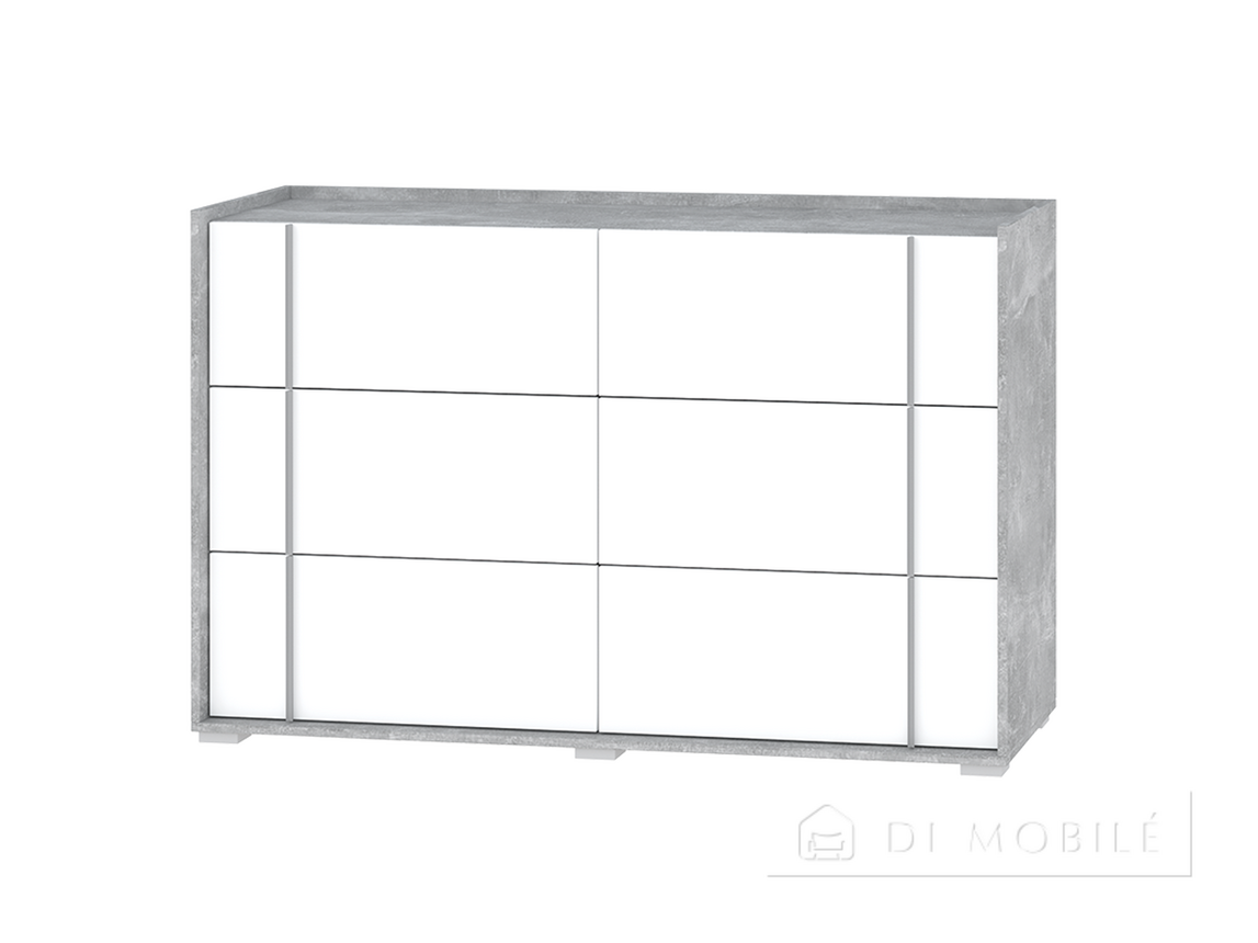 Комод 3Ш+3Ш "Алекса"