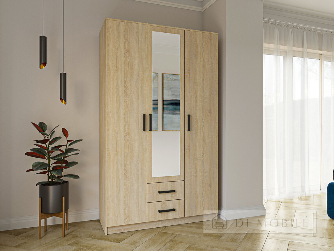 Шкаф 3Д 2Ш "Симпл"