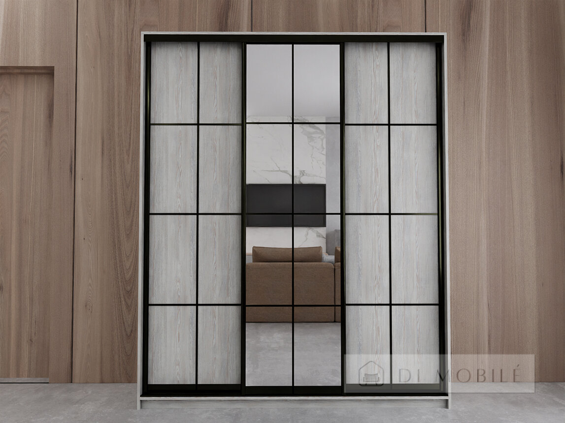 Dulap "Loft / Loft" cu fatade Lines 1800 mm