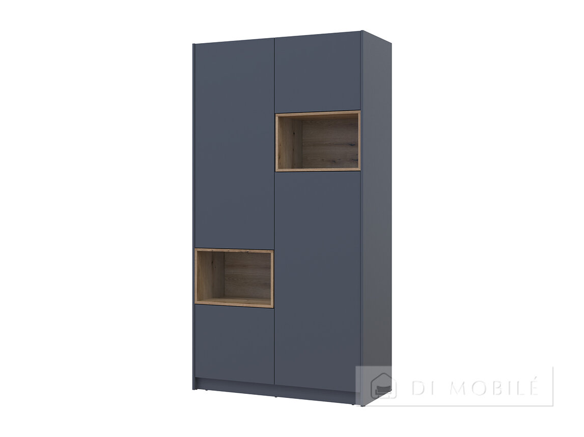 Dulap pentru haine cu nișă "Dale" 2 chipboard
