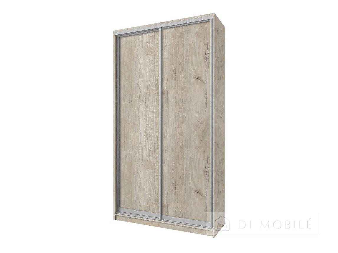 Garderobă Premium 1300 * 600 * 2400 / gri artizanal / AL într-un depozit la distanță