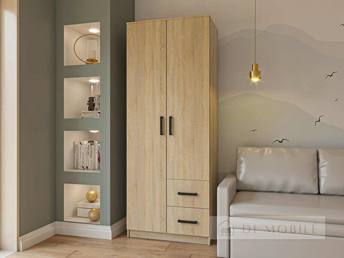 Шкаф 2Д 2Ш "Симпл"