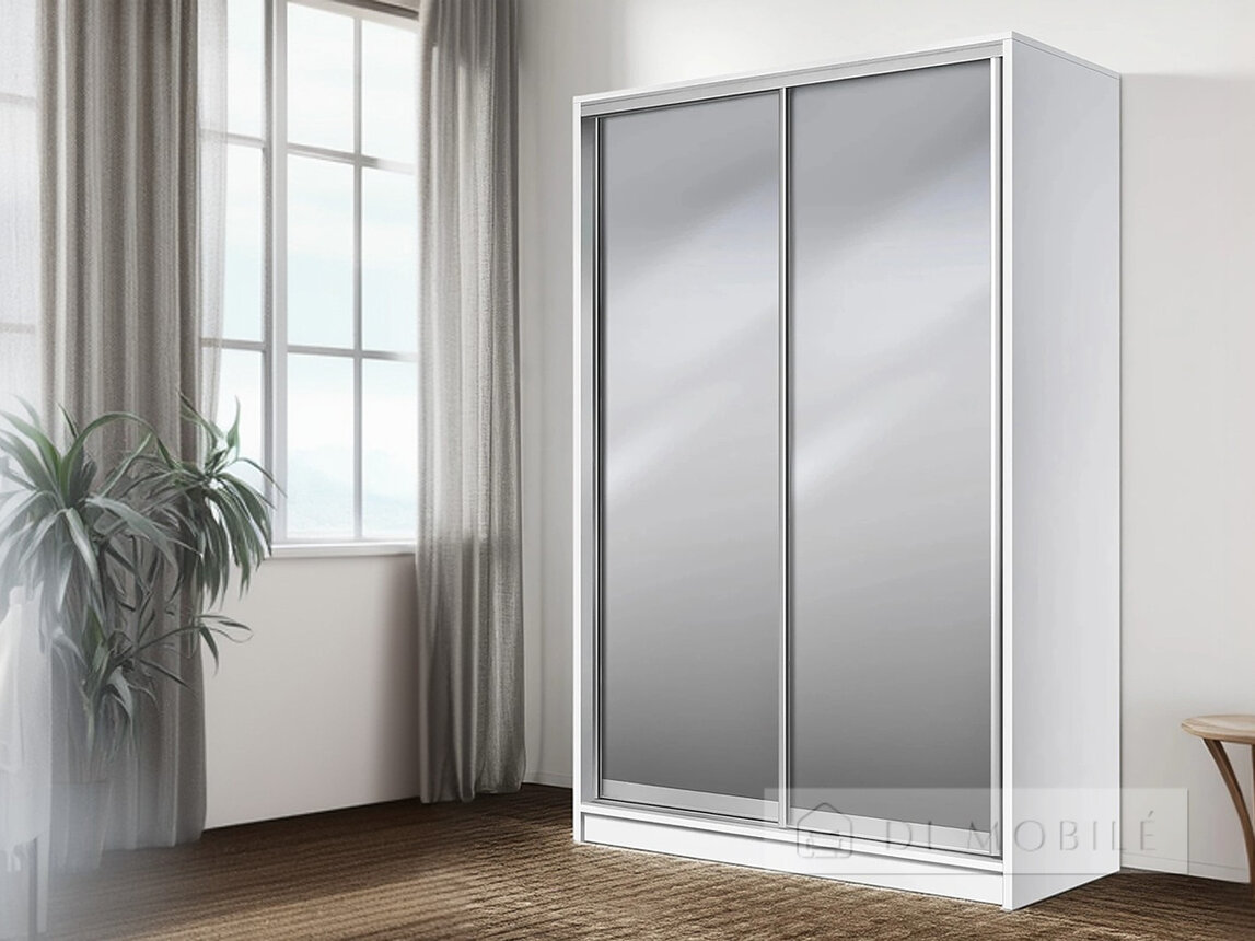 Dulap cu două uşi "E-Line" ShK 2.3 1600 mm cu barbell / microlift