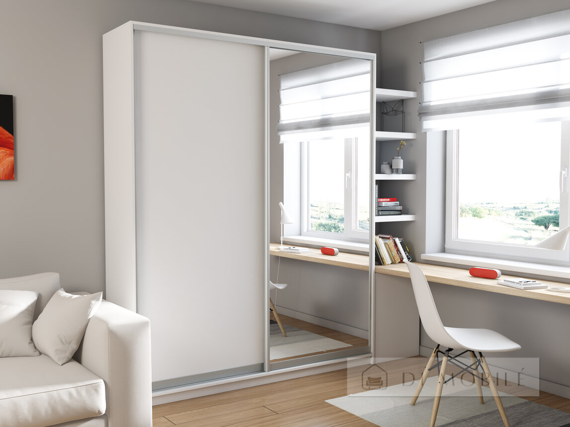 Garderobă Premium 1800 mm cu 2 uşi W